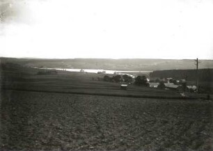 Paulsdorf (Dippoldiswalde-Paulsdorf). Ort und Talspeere von Westen