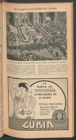 El Congreso Eucarístico de Colonia - [Fotografía]