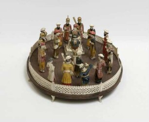 Große Musik- und Tanzaufführung für den Mogulherrscher Muhammad Akbar II