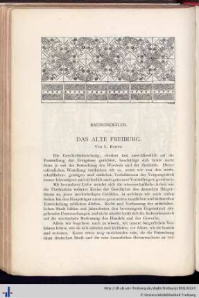 Baudenkmäler.