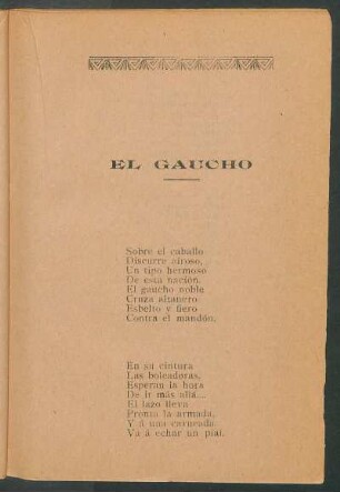 El gaucho