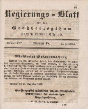 Nr. 18 : 27. Dezember 1837
