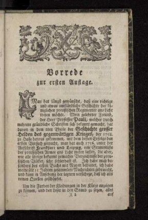 Vorrede zur ersten Auflage.