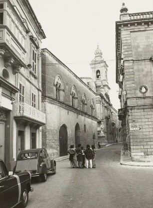Carmelite Convent : Blick vom Palazzo Santa Sophia zum Carmelite Convent