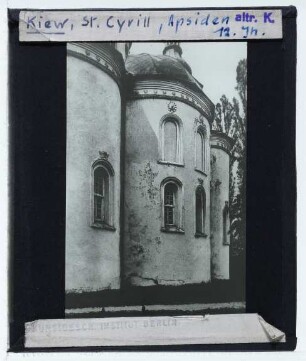 Kyiv, Kirche des heiligen Kyrill (Кирилівська церква) : Apsiden