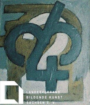Kleines Zeichenbild blau - orange