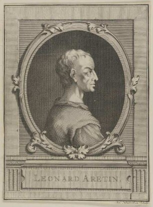 Bildnis des Leonard Aretinus