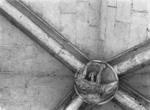 Schlussstein mit triumphierendem Lamm
