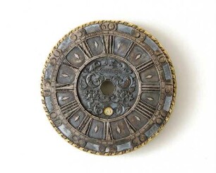Zifferblatt/Platine einer Taschenuhr