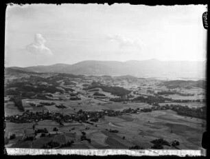 Blick vom Falkenberg/Fischbach zum Riesengebirge