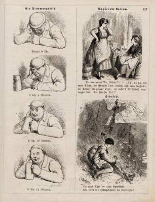 "Stimmungsbild" "Empörende Untreue" "Heimkehr"