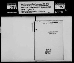 Weingärtner, Viktor Israel in Flehingen Käufer: Damian Kugler, Maurer und Landwirt und dessen Ehefrau Luise geborene Huber in Flehingen Lagerbuch-Nr. 427 Flehingen