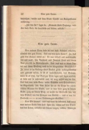 Eine gute Laune.