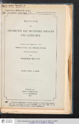 Zur deutschen Etymologie