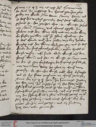 Chronistische Notizen aus Augsburg (1530, 1543-1544)