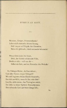 Hymnus an Gott.