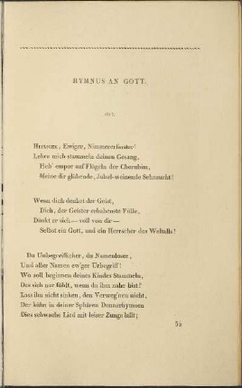 Hymnus an Gott.