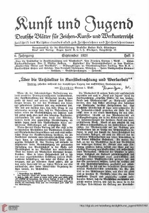 Heft 9 (September 1926)
