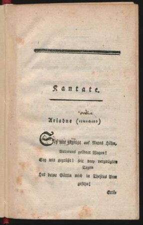 Kantate