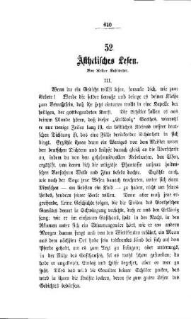 Ästhetisches Lesen