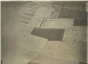 Batterie-Stellung westlich des Bahnhofs Oberschleißheim (1700 m)