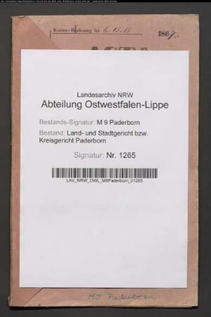 Erblasser: Stratmann, Antoinette, geb. Stratmann; Ehepartner: Stratmann, Ferdinand Alexander Napoleon: