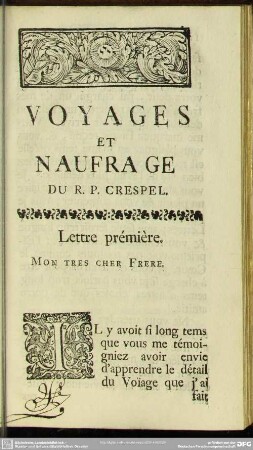 Lettre prémière