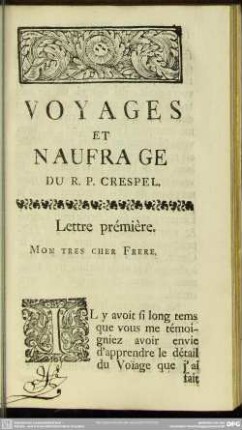 Lettre prémière