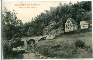 Seifersdorf. An der Brücke