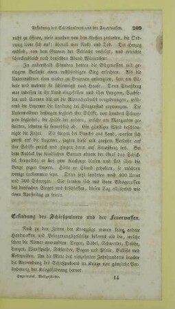 Erfindung des Schießpulvers und der Feuerwaffen