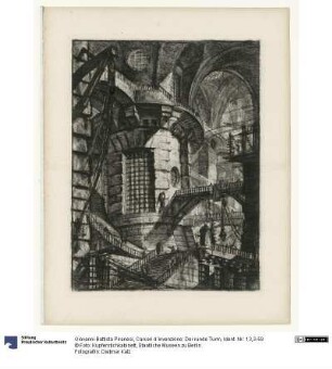 Carceri d´invenzione: Der runde Turm