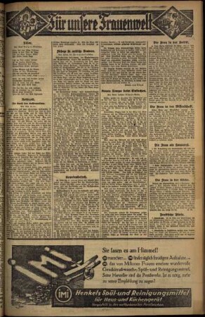 Zweite Ausgabe vom Freitag, den 04. Juli 1930.