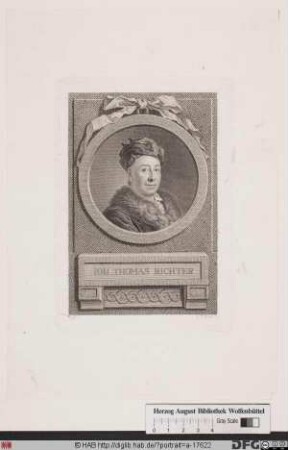 Bildnis Johann Thomas Richter