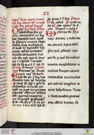 XI. Ordinatio presbitorum
