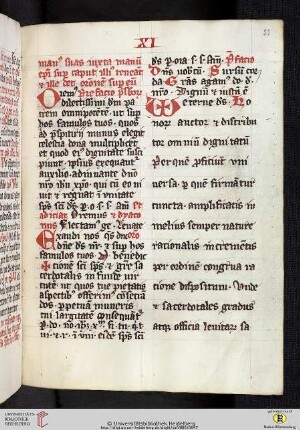 XI. Ordinatio presbitorum