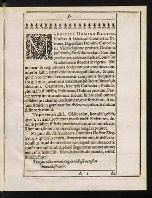 3-33, Imago vita, Dn. D. Michaelis Ziegleri
