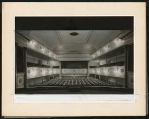 Herzogliches Schauspielhaus, Ballenstedt: Ansicht Zuschauerraum