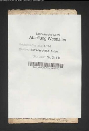 Rescripte des Kurfürsten über die Regulierung der Pächte bzw. Anpassung an den Geldwert