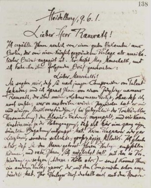 Brief an Konrad Ramrath