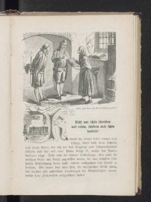 Nicht nur schön schreiben und reden, sondern auch schön handeln!