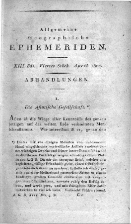 Viertes Stück April 1804