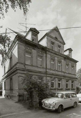 Freiberg, Obere Gasse 27. Wohnhaus (1876/1900). Straßenansicht