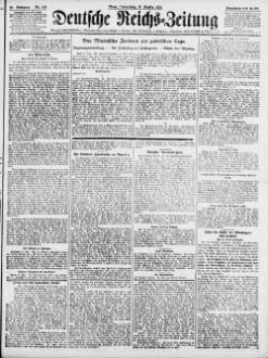 Deutsche Reichs-Zeitung. 1871-1934