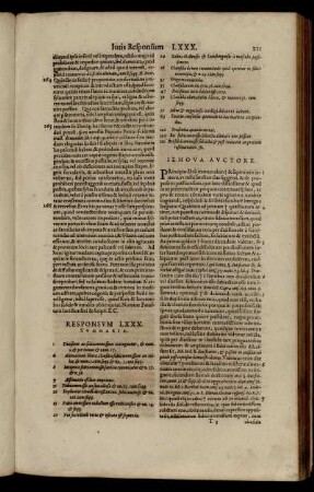 Iuris Responsum LXXX. - Iuris Responsum LXXXIV.