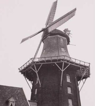 Varel, Galerieholländerwindmühle : Varel. Galerieholländerwindmühle. Teilansicht