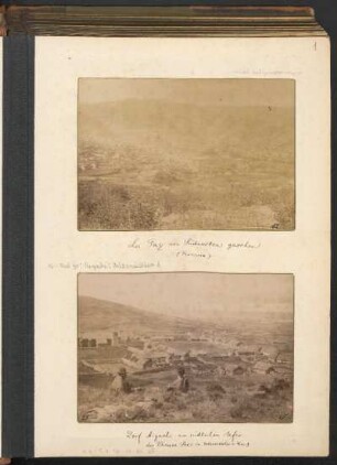 La Paz von Südwesten gesehen (Bolivia).
