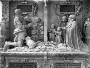 Grabmal für Graf Eberhard von Hohenlohe-Waldenburg und Agathe Gräfin von Tübingen