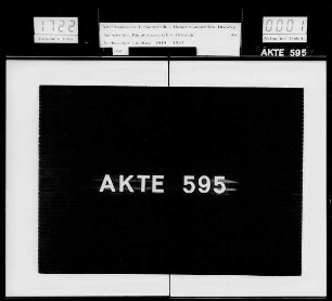 Staatshaushaltsplan und Haushaltsgesetz 1921 und 1922