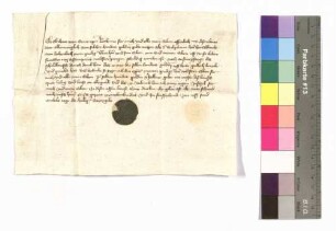 Eberhard von Gemmingen: Quittung.