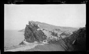 Typisches Landschaftsbild von der Nordküste der Halbinsel Galipoli (= Halbinsel Gelibolu, Türkei)